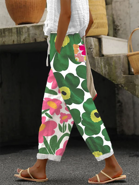 Maartje - Pantalon Met Opdruk Voor Dames