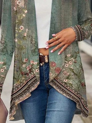 Jorinde - Losvallend, casual gebreid kimono-vest