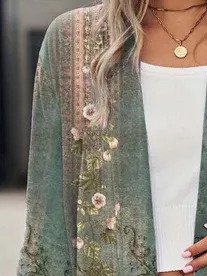 Jorinde - Losvallend, casual gebreid kimono-vest