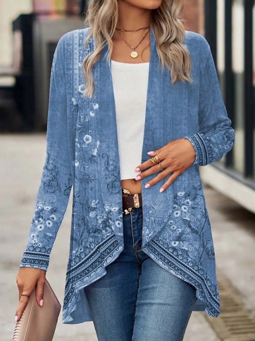 Jorinde - Losvallend, casual gebreid kimono-vest