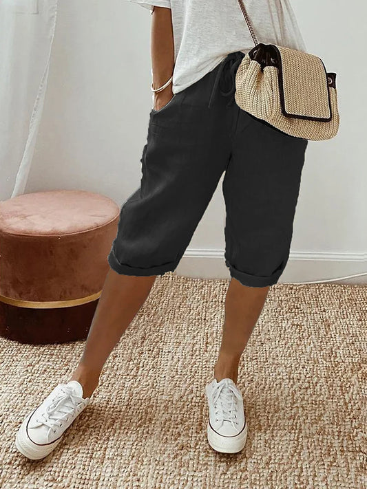 Maite - Mooie En Zeer Comfortabele Katoenen Short Voor Dames