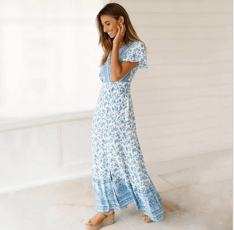 Cienna - Cross Grens Nieuwe Producten Casual Zomerjurk