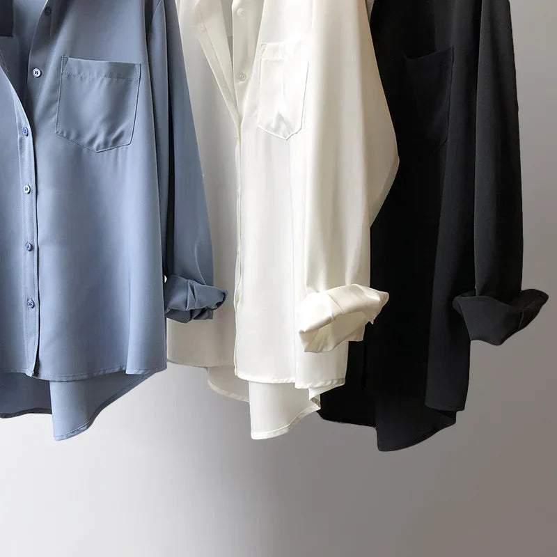 Cato - Satijnen Blouse